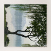 Puzzle Vue de la montagne Willow de Weeping (Horizontal)