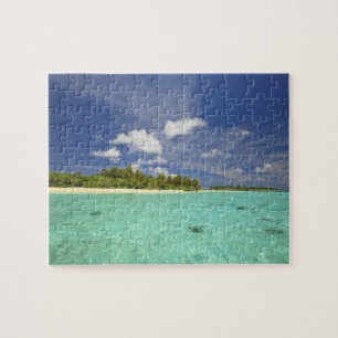 Puzzle Vue de l'île de Funadoo depuis Funadovilligilli