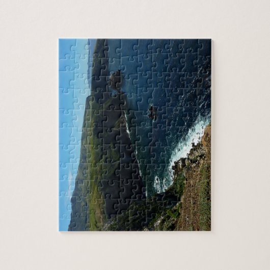 Puzzle Vue de l'île Père Noël Cruz dans les îles Channel (Vertical)