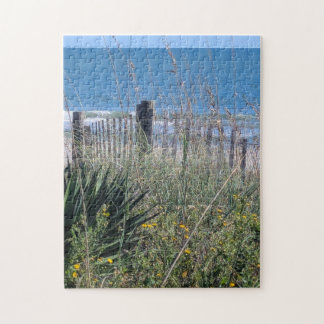Puzzle Vue de l'océan sur la dune de sable de Topsail Bea
