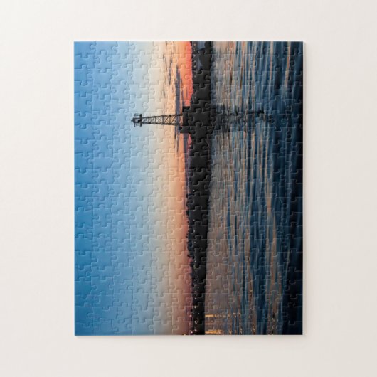 Puzzle Vue de Montevideo à l'aube, Uruguay (Vertical)