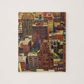 Puzzle Vue de New York par John Falter (Vertical)