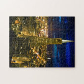 Puzzle Vue de nuit de San Francisco. (Horizontal)