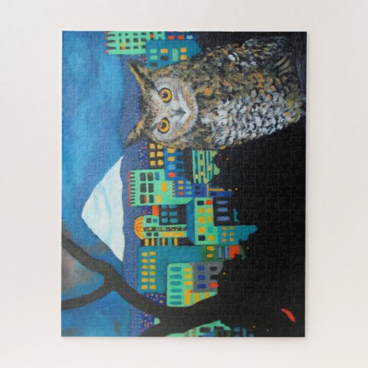 Puzzle Vue de Owl (Vertical)