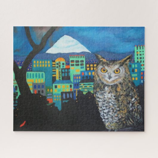 Puzzle Vue de Owl (Horizontal)