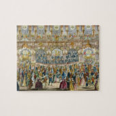 Puzzle Vue de perspective de la salle de bal, construite (Horizontal)