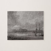 Puzzle Vue de Rio De Manille (lithographie) (Horizontal)