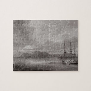 Puzzle Vue de Rio De Manille (lithographie)