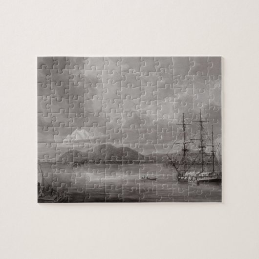 Puzzle Vue de Rio De Manille (lithographie) (Horizontal)