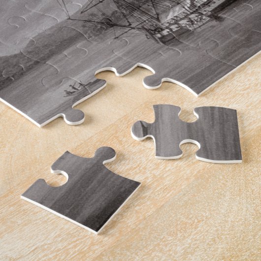 Puzzle Vue de Rio De Manille (lithographie) (Côté)