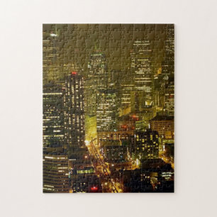 Puzzle Vue de ville de Seattle