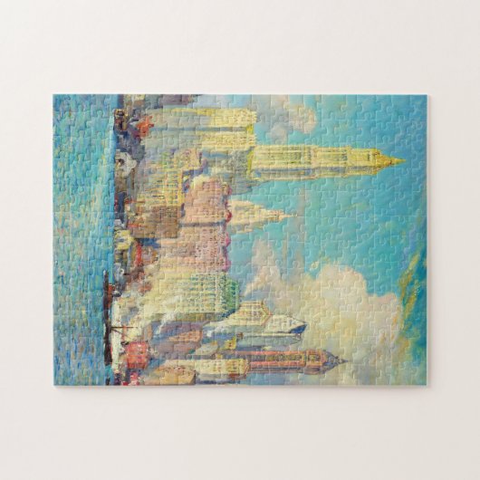 Puzzle Vue de Wall Street | Colin Campbell Cooper (Horizontal)