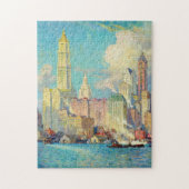 Puzzle Vue de Wall Street | Colin Campbell Cooper (Vertical)