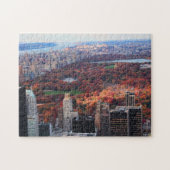 Puzzle Vue d'en haut : Automne à Central Park 01 (Horizontal)