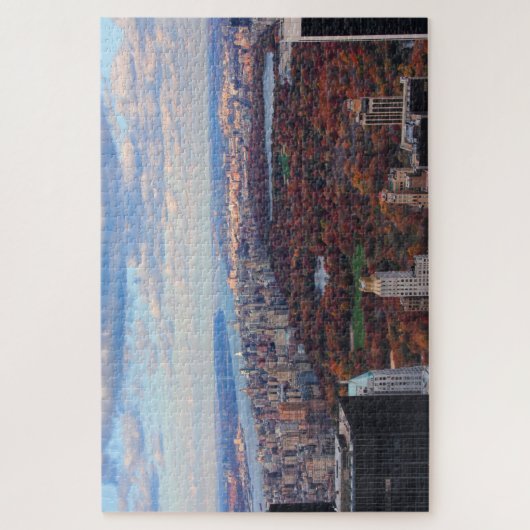 Puzzle Vue d'en haut : Automne dans Central Park 01 (Vertical)