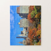 Puzzle Vue d'en haut : Automne dans Union Carré Park NYC (Vertical)