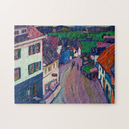 Puzzle Vue depuis la fenêtre du Griesbrä u | Kandinsky (Horizontal)