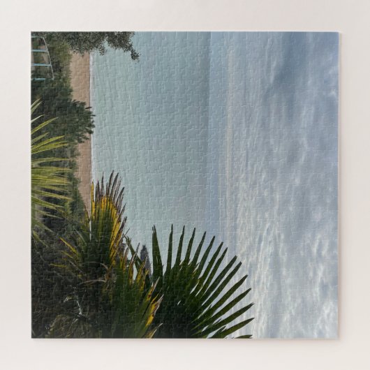 Puzzle Vue depuis la route côtière de Lower Leas (Horizontal)