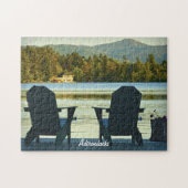 Puzzle Vue depuis les chaises Adirondack dans les Adirond (Horizontal)