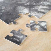 Puzzle Vue des arbres de séquoia dans la forêt (Côté)
