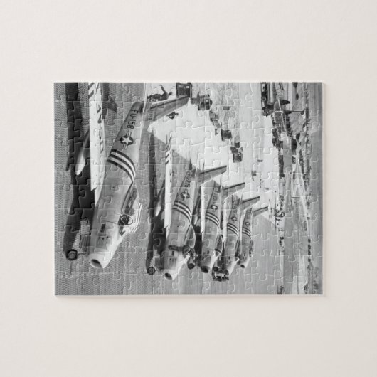 Puzzle Vue des avions F-86 sur l'image flight_War (Horizontal)