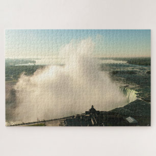 Puzzle Vue des chutes du Niagara pittoresque à l'aube, Ca