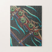 Puzzle Vue des oiseaux sur le canoë hawaïen (Vertical)