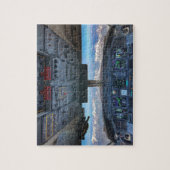 Puzzle Vue d'habitacle d'avion au-dessus des Alpes (Vertical)