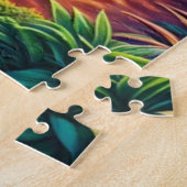 Puzzle Vue du coucher du soleil (Côté)