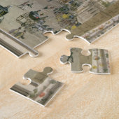 Puzzle Vue du Freyung, Vienne, 1825 (gouache sur le pape (Côté)