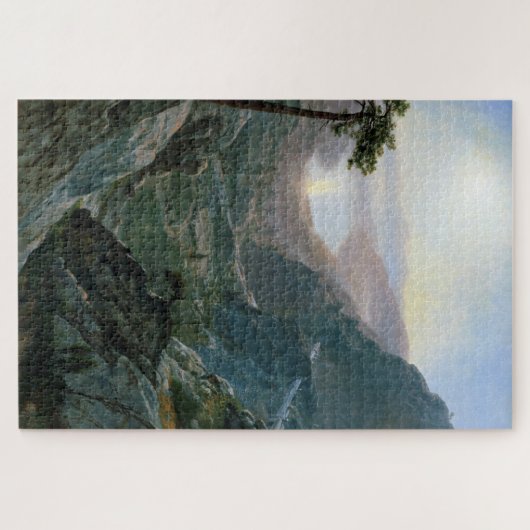 Puzzle Vue du lac Donner, Albert Bierstadt (Horizontal)