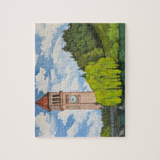 Puzzle Vue du parc River Front (Vertical)