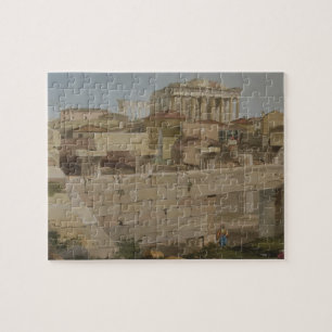 Puzzle Vue du parthenon du Propylaea, plat 7