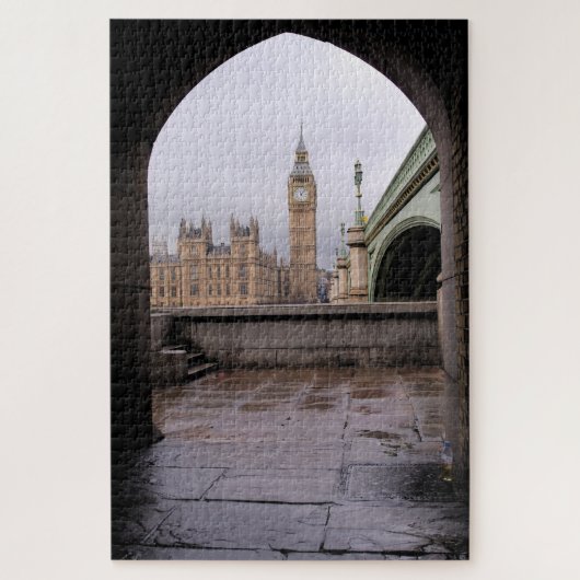 Puzzle Vue du tunnel Big Ben - 20x30 - 1014 pcs. (Vertical)