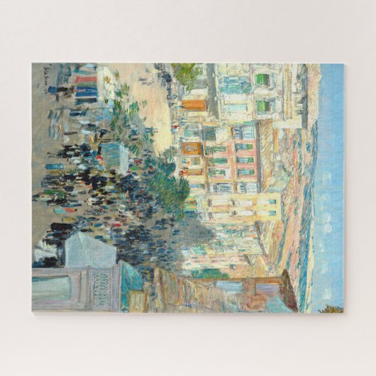 Puzzle Vue d'une ville française du sud par Childe Hassam (Horizontal)