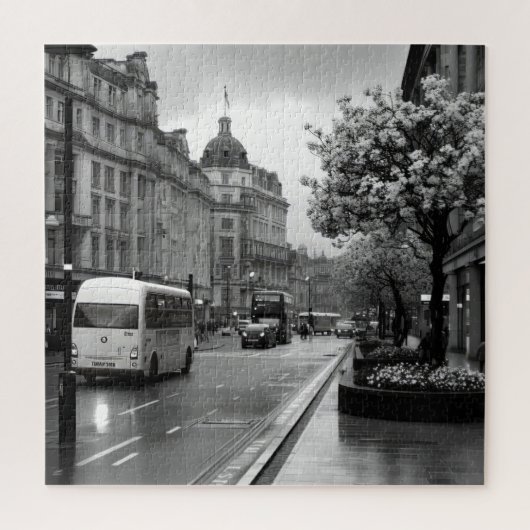 Puzzle Vue élégante sur rue (Vertical)