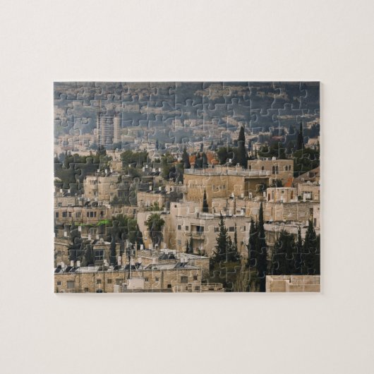 Puzzle Vue élevée de la ville depuis la tour YMCA de Jéru (Horizontal)