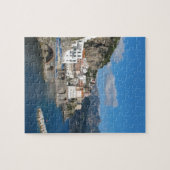 Puzzle Vue éloignée d'Atrani sur la côte d'Amalfi (Horizontal)