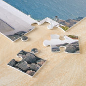 Puzzle Vue en île de Santorini (Côté)