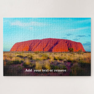 Puzzle Vue fabuleuse d'Uluru, ou d'Ayers Rock, Australie,