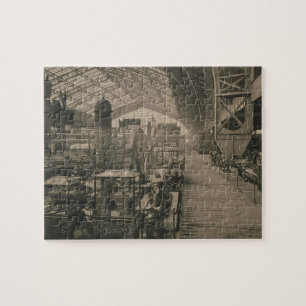 Puzzle Vue intérieure du hall de machines, de "L'Album