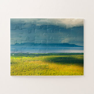 Puzzle Vue morose du géant endormi du lac Supérieur