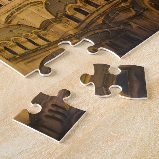 Puzzle Vue nocturne de la cathédrale Alexandre Nevski (Côté)