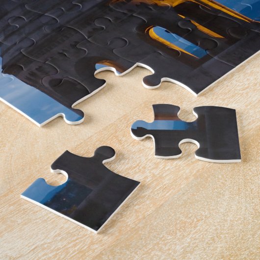 Puzzle Vue nocturne sur le bastion des pêcheurs, Castle H (Côté)