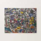 Puzzle Vue Oiseau de NYC | Joaquín Torres-García (Horizontal)