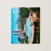 Puzzle Vue panoramique d'Atlanta Géorgie (Vertical)