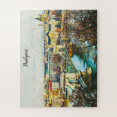 Puzzle Vue panoramique de la peinture à l'huile de Budape (Vertical)