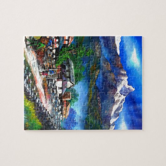 Puzzle Vue Panoramique De L'Everest Mountain Nepal (Horizontal)