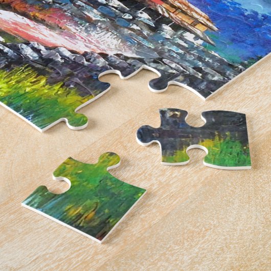 Puzzle Vue Panoramique De L'Everest Mountain Nepal (Côté)