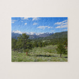 Puzzle Vue panoramique des montagnes Rocheuses